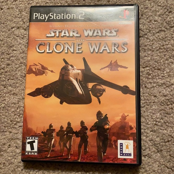 Star Wars The Clone Wars for PS2 - Picture 1 of 6